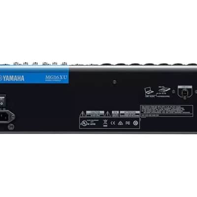 Yamaha MG16XU - 16-Input Mixer with Built-In FX and 2-In/2-Out USB Interface image 2