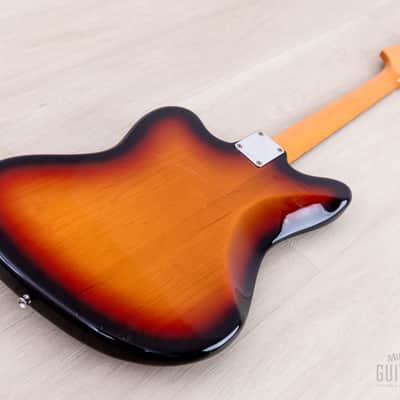 1997 Fender Jazzmaster ‘62 Vintage Reissue JM66-80 Sunburst, Japan CIJ image 13