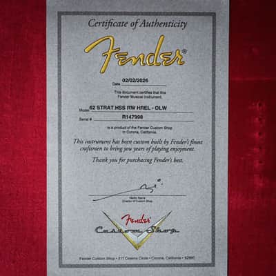 Fender Custom Shop '62 Stratocaster HSS Heavy Relic- Olympic White 2026 (R147998) image 6