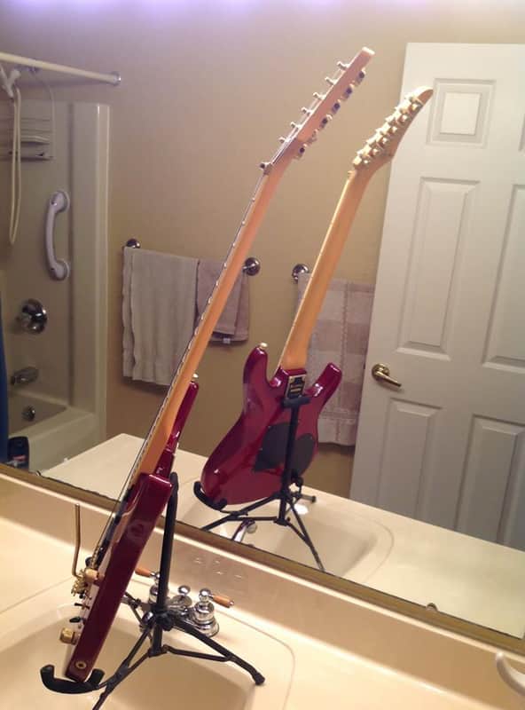 Samick KR 660 Artist Series 90's Red Wine with Gold Hardware | Reverb