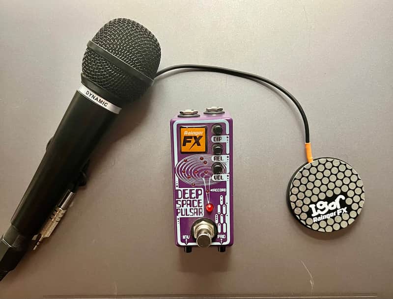 Rainger FX Deep Space Pulsar with Igor Pressure Pad Controller 2010s - Purple/Blue image 1