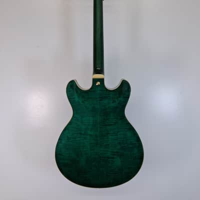Ibanez AS93FM-TMG Artcore Expressionist 2025 - Present - Transparent Moss Green image 5