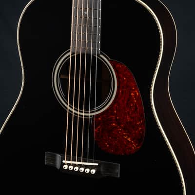 Bourgeois DS Vintage 12-Fret Indian Rosewood and Adirondack Spruce Black Top NEW image 8