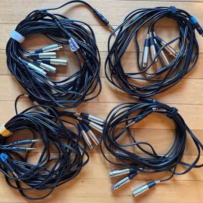 Professional Audio Cable Lot - DMX, XLR, Insert Snakes, TRS, Studio & Live Sound image 4