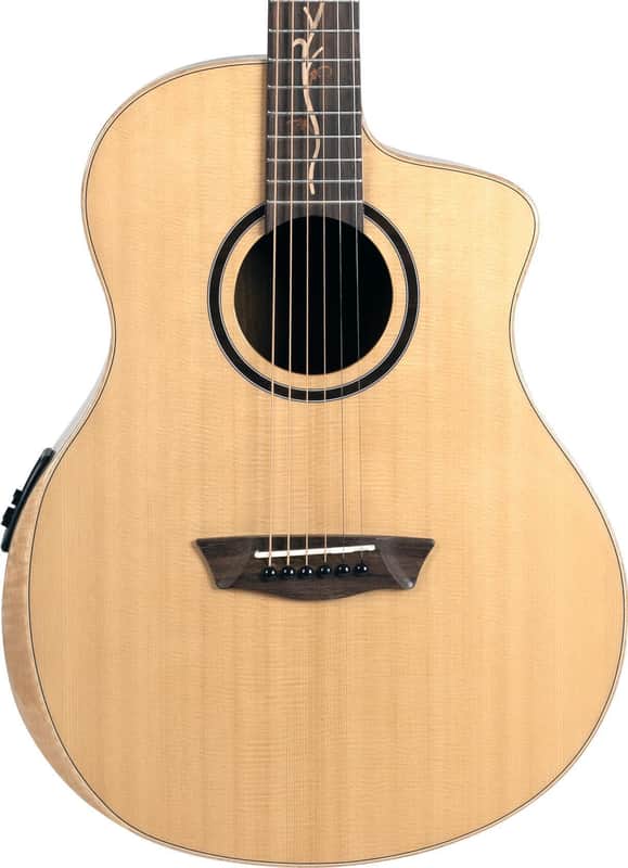 Washburn Bella Tono Suprema SC40SCE Acoustic-electric Guitar - Natural Gloss image 1