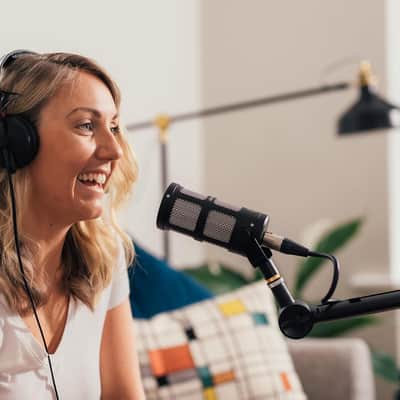 Sontronics Podcast Professional Dynamic Mic for Podcast, Broadcast, Streaming, Gaming & VC - XLR Connection, No Phantom Power Required - Lifetime Microphone Warranty - Designed & Built in UK (Blue) image 6