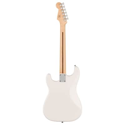 Fender Squier Sonic Stratocaster HT 6-String Right-Handed Electric Guitar with Poplar Body and Maple Fingerboard (Arctic White) image 2