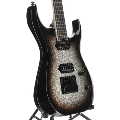 Jackson Pro Plus Series DK Modern EVTN6, Silver Sparkle, Expert Setup (Y10) (00027) image 3