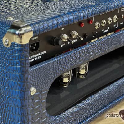 Amplified Nation Phoenix Fury 50W Head – Blue Croc image 7