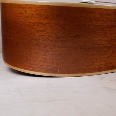 Fender DG-24 Mahogany Acoustic Guitar 1988 Vintage Natural w/ Bag image 7