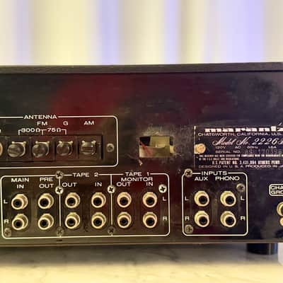 ✨ Marantz 2228B Vintage Stereo Receiver – Serviced, Blue LED, Partial Recap, Tested – BVA image 13