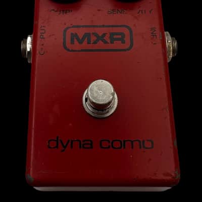 MXR MX-102 Block Dyna Comp 1975 - 1984 - Red X6498 image 1