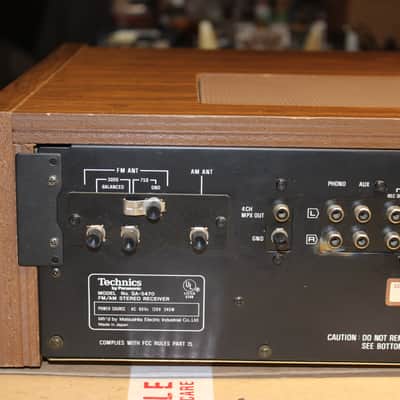 Restored Technics SA-5470 AM/FM Stereo Receiver image 12