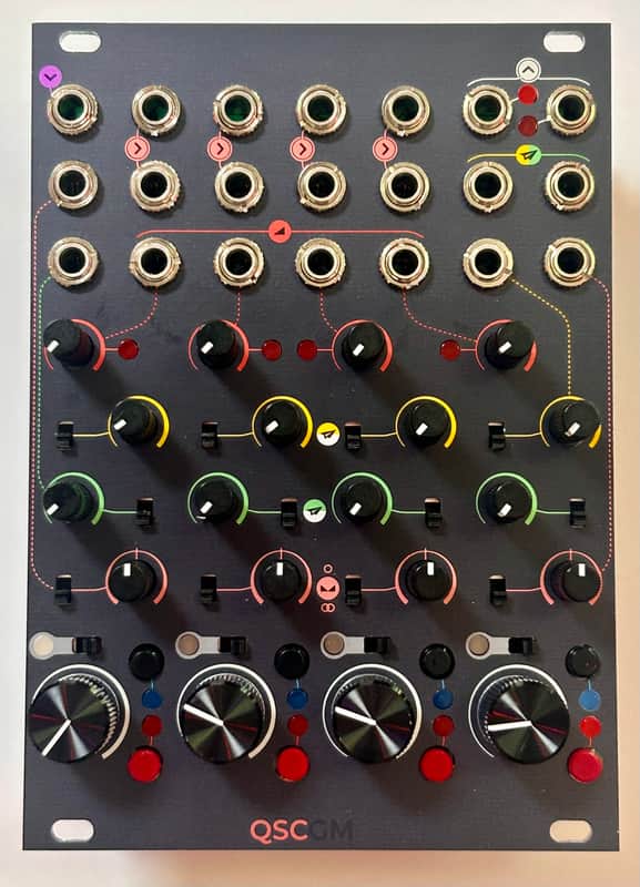 Frap Tools CGM Creative Mixer Series - QSC Stereo Channel 2021 - Present - Grey image 1