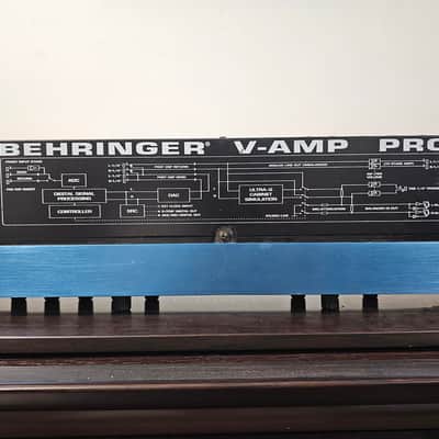 Behringer V-AMP Pro Rackmount Amp Modeler and Multi-Effect 2000s - Blue image 3