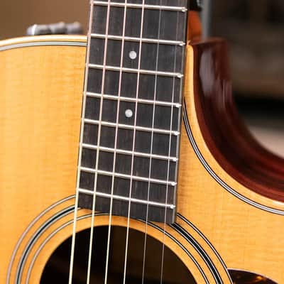 Taylor 414ce Studio Grand Auditorium Acoustic/Electric Guitar - Natural with Gig Bag image 10