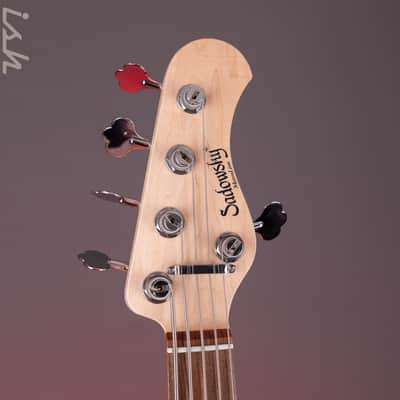 2023 Sadowsky Metroline Vintage J/J 5-String Bora Blueburst image 7