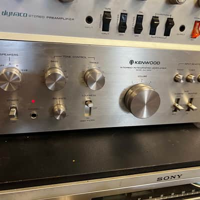 Vintage Kenwood KA-3500 Integrated Amplifier, good working condition tested image 9