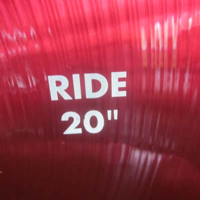 Paiste Color Sound 900 20" Ride Cymbal Red 1921620 image 6