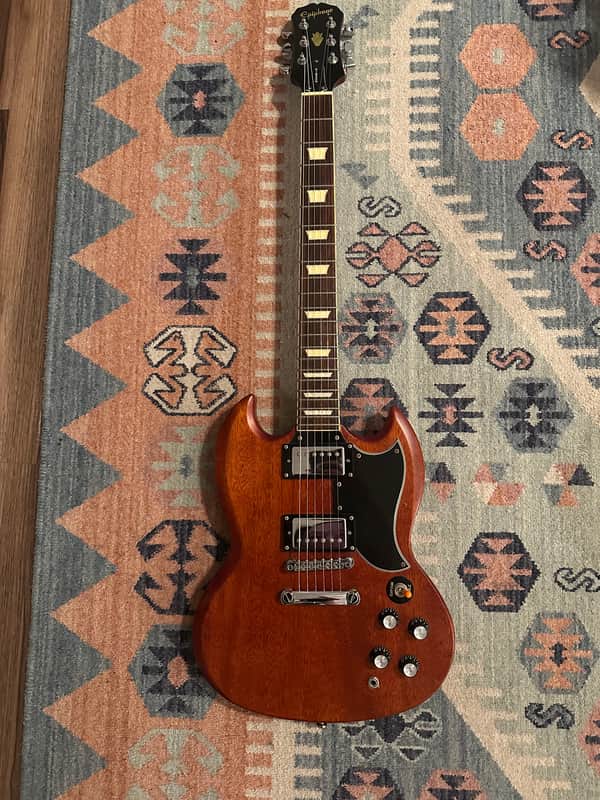 Epiphone Vintage G-400 2003 - 2005 - Worn Brown image 1