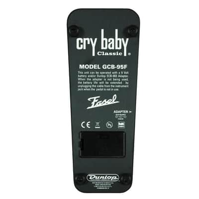 Dunlop GCB95F Cry Baby Classic Fasel Wah Pedal - Open Box image 2