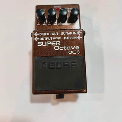 Boss OC-3 Super Octave (Dark Gray Label) 2003 - Present - Brown image 1