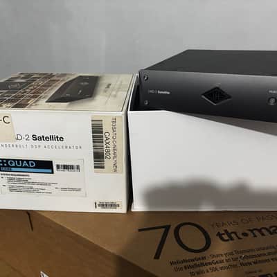 Universal Audio UAD-2 Satellite Thunderbolt 3 quad Core Desktop DSP Accelerator 2019 - Present - Gray image 2