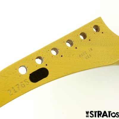 Gibson USA Victory Model BODY & NECK Mahogany American TV Yellow Satin image 8