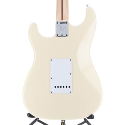 Fender Certified Pre-Owned Eric Clapton Stratocaster, Maple Fingerboard, Olympic White (F5) (96685) image 2