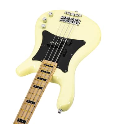 Warwick RockBass Artist Line Adam Clayton Signature Bass, Creme White High Polish, RBG55851XXXX image 2