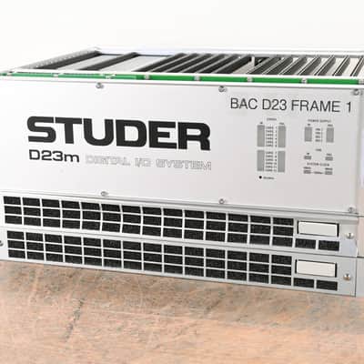 Studer D23m I/O System w/ A-Link HD Card, Fan Module, and Filter Module CG01BZM image 1