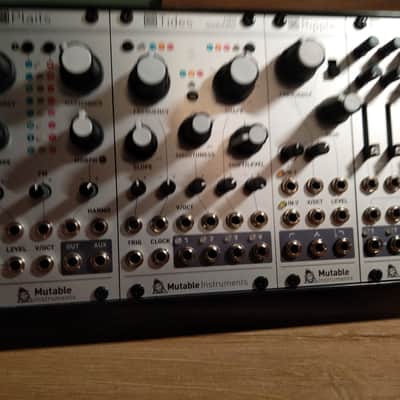 Mutable Instruments System Beads, Plaits, Tides, Ripples, Veils, Shades, ALM HPO w/Roland SYR84 2022 image 2