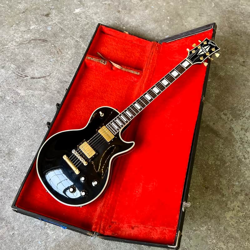 Greco EGC 68-50 1989 Black beauty Les paul single cut custom