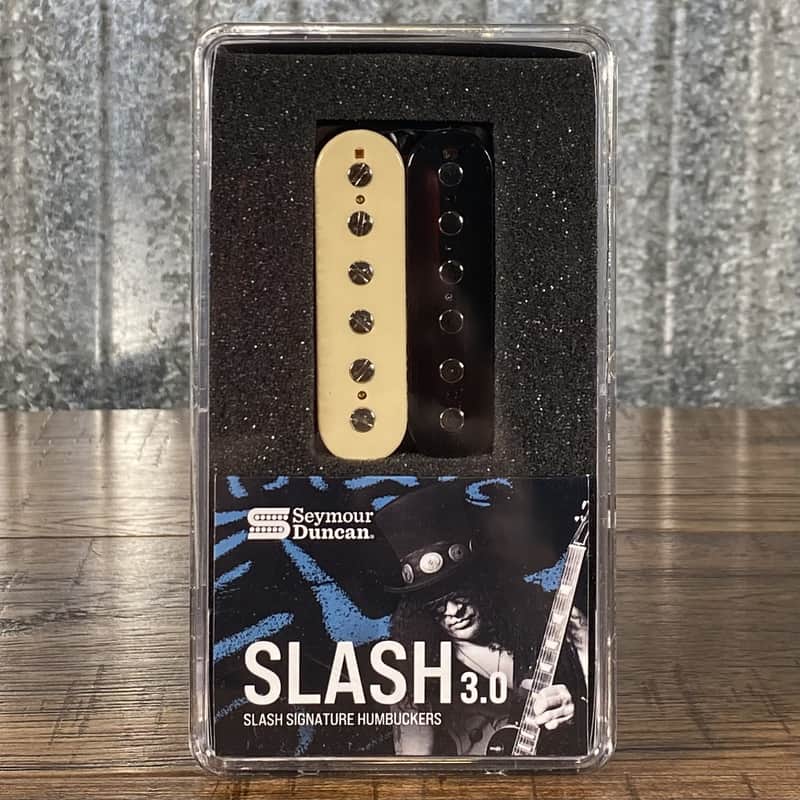 Seymour Duncan Slash 3.0 Humbucker Bridge Zebra 4 Conductor Guitar Pickup 11104-42-Z-4C-bpSh image 1