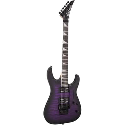 Jackson JS32Q Dinky DKA Transparent Purple Burst - Electric Guitar image 3