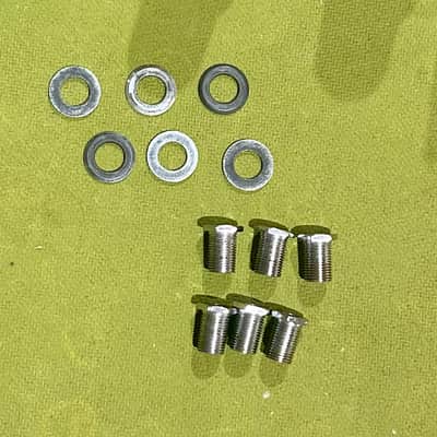 Schaller M6 Tuning Machines 1970s Chrome image 2