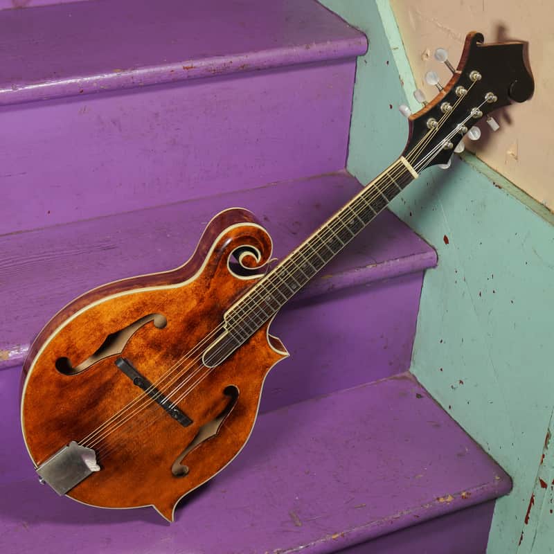 1981 Paul Wooldridge F-Style Carved Mandolin (VIDEO! Fresh Work, Ready)