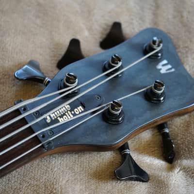 Warwick Thumb Bass BO5 2000 Natural Oil Ovangkol Made in Germany image 8