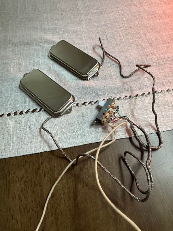 Curtis Novak Pancake DA/GT/Humbucker set with extras