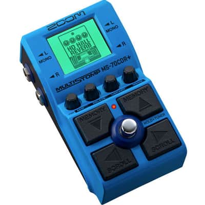 Zoom MS-70CDR+ MultiStomp Chorus/Delay/Reverb Pedal image 1