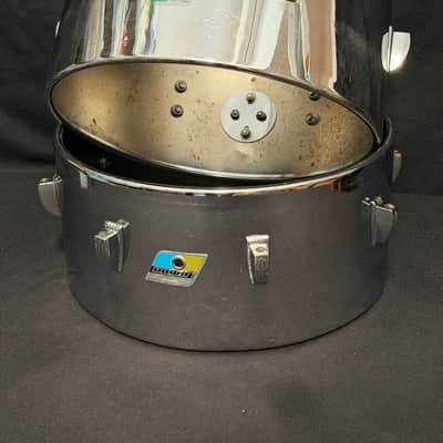 Ludwig Timbales 13" and 14" 1979 - Chrome Over Steel image 2