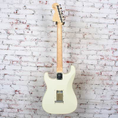 Fender - 2000 Custom Shop '69 Reissue Stratocaster NOS Electric Guitar Aged Olympic White - NOS image 7