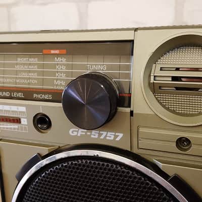 SHARP GF-5757 Rare Vintage Serviced Japan Cassette Deck Boombox Warranty image 9