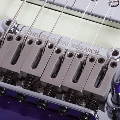 Schecter Nick Johnston Traditional HSS 10th Anniversary Atomic Violet image 13