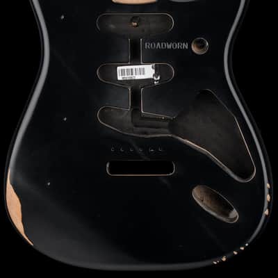 Fender Road Worn 50's Stratocaster SSS Alder Body - Black #09672 image 1