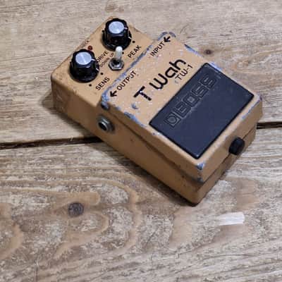 Original Boss TW-1 T Wah (Black Label) 1977 - 1979 - Yellow - image 2
