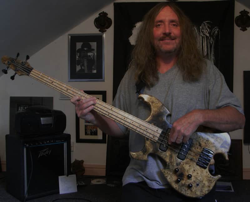 NS Guitars John Paul Jones Left Handed Triple Omega Bass Guitar. image 1