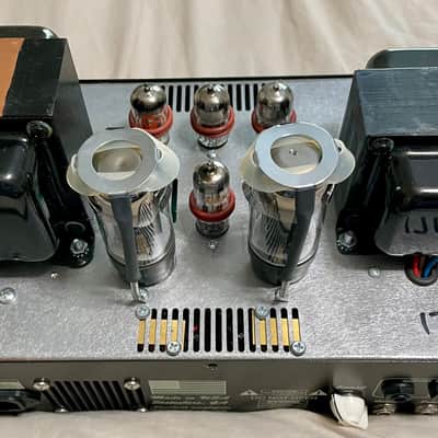 Devilcat Francine 30 Watt Class A Guitar Amp Head USA 2017 Black Crinkle Bullet Finish image 12