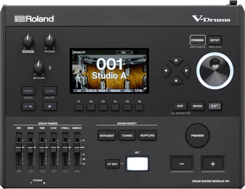 Roland V-Drums V51 Drum Sound Module image 1