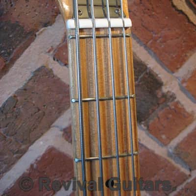 1970's Vintage Made in Japan Angelica Deluxe Tele Bass, all original with Case image 8